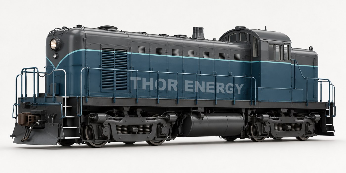 Ilustración de una locomotora ALCO