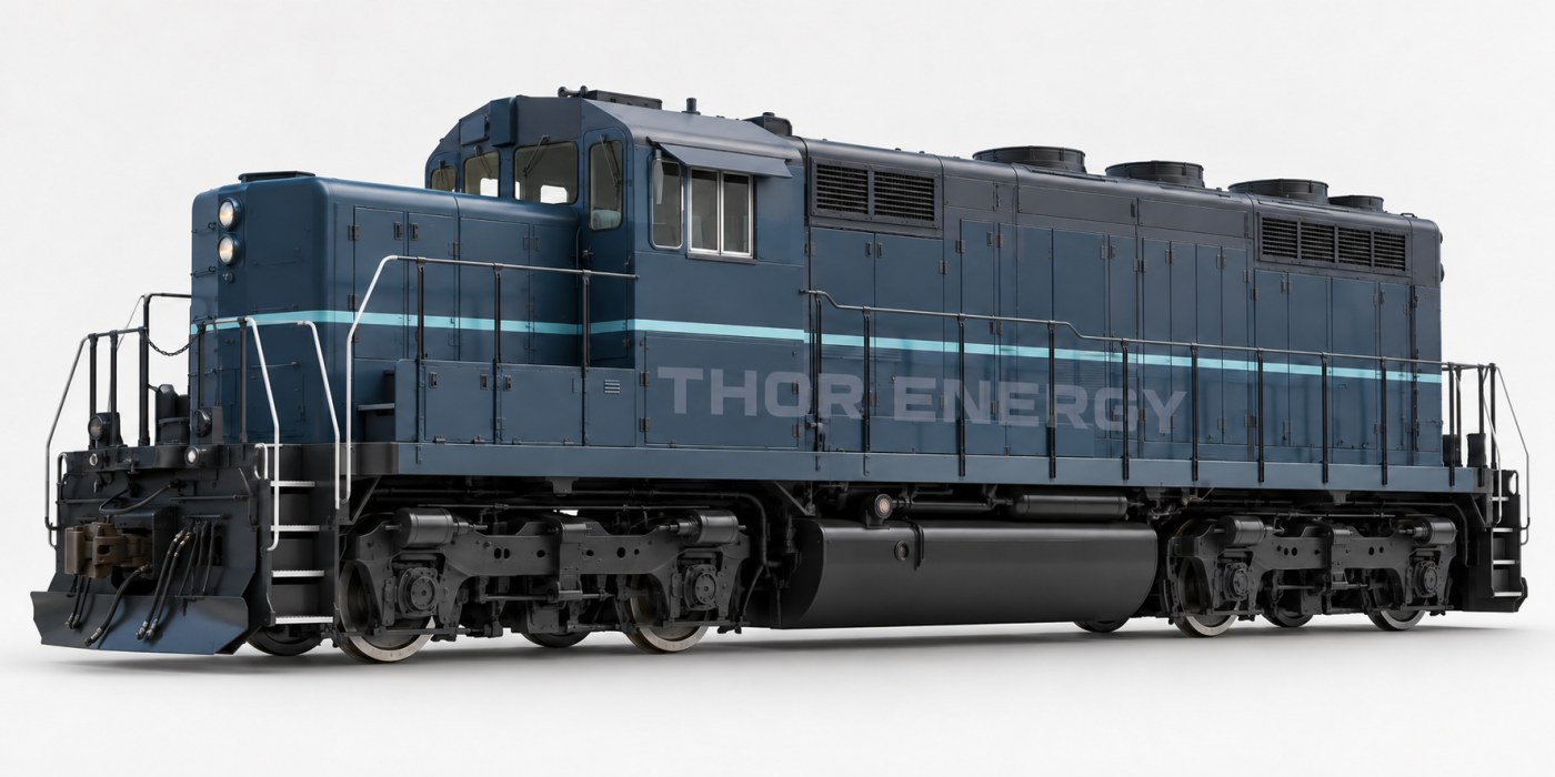 Ilustración de una locomotora EMD